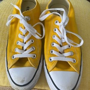 Yellow Converse Sneakers